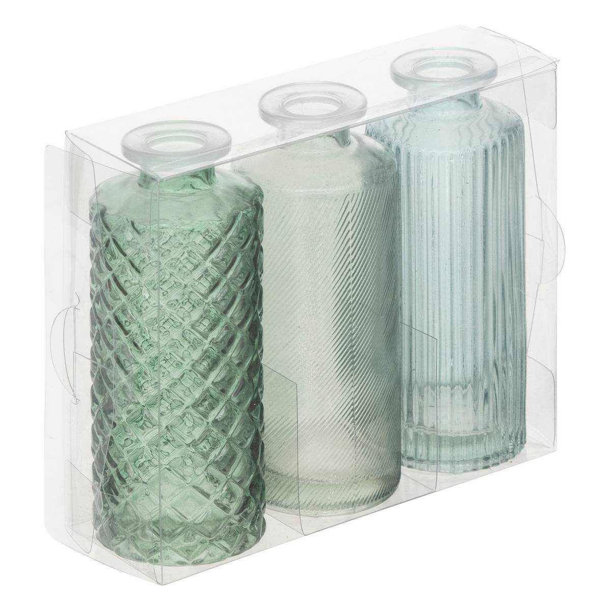 Atmosphera - Set de 3 soliflores vert D5,4cm - Atmosphera Créateur d'intérieur - Imagen 3