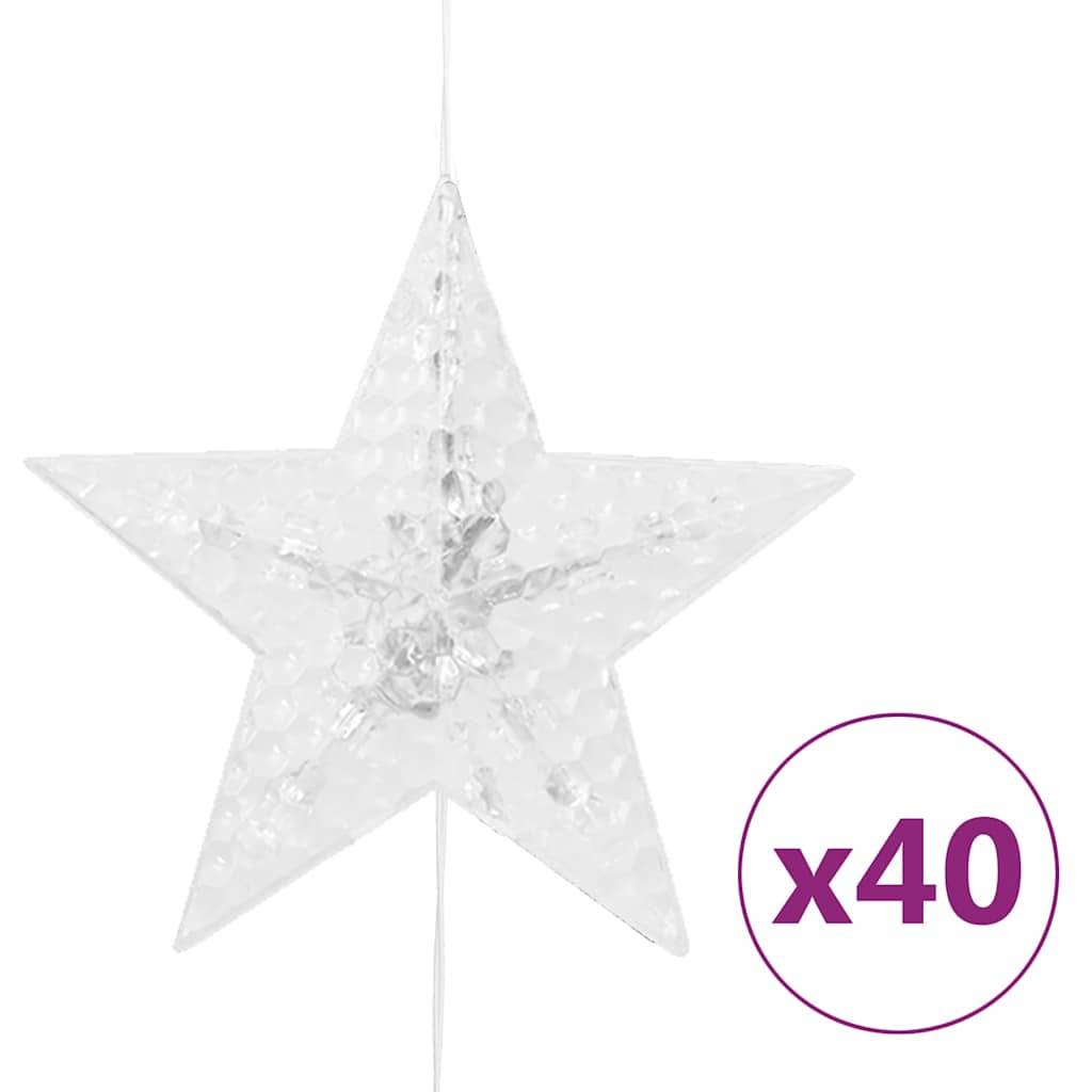 Rideau Lumineux Étoiles LED 200 LED Décoration Fêtes Noël Bleu – ComfortXL Outdoor Living - Image 4