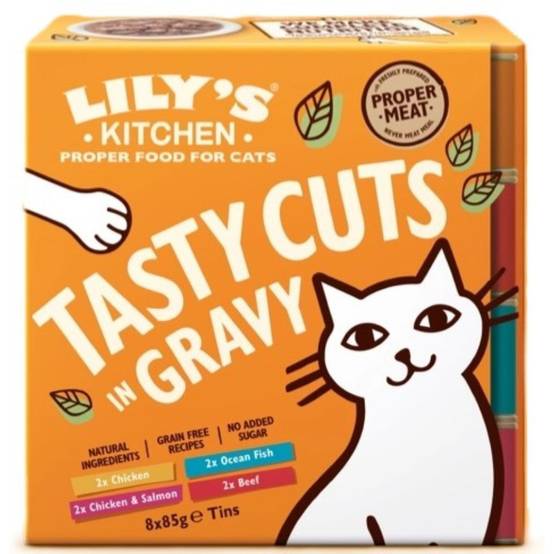 Lily's Kitchen - 8 x 85g Multipack Délicieuses bouchées en sauce pour chat Lily's Kitchen - Imagen 1