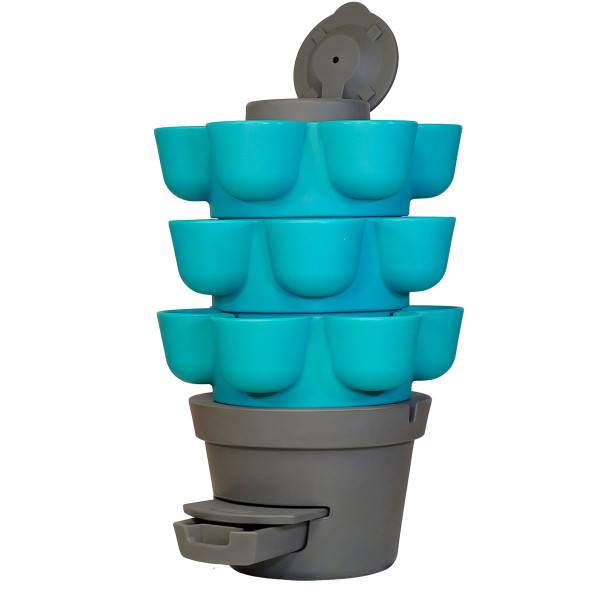 WORMgarden Turquoise 3 jardinières + 500gr de Vers - Image 3