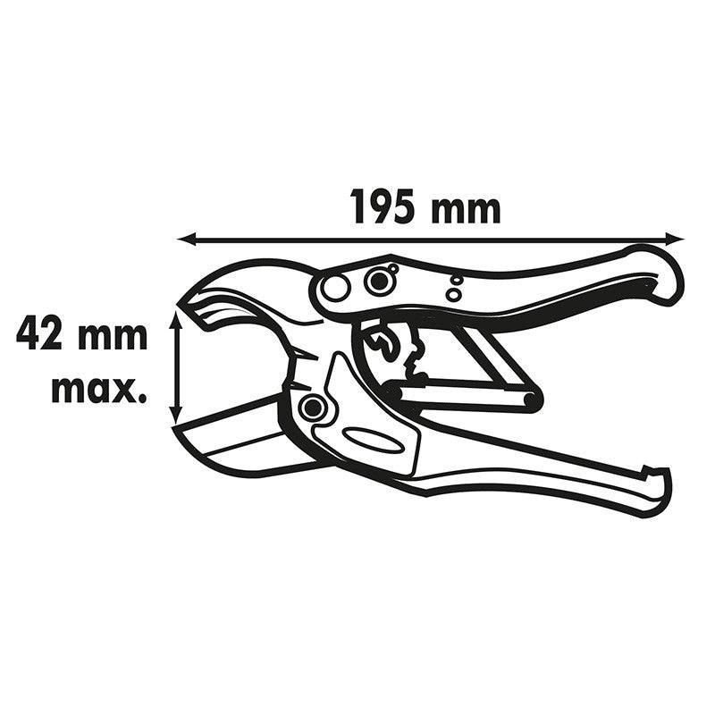 Coupe tubes MEJIX 180436 - PER/PEX/ABS diamètre 42 mm Mejix - Imagen 3