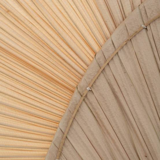 Atmosphera - Déco murale "Selma" 70x70cm beige - Atmosphera Créateur d'intérieur - Image 3