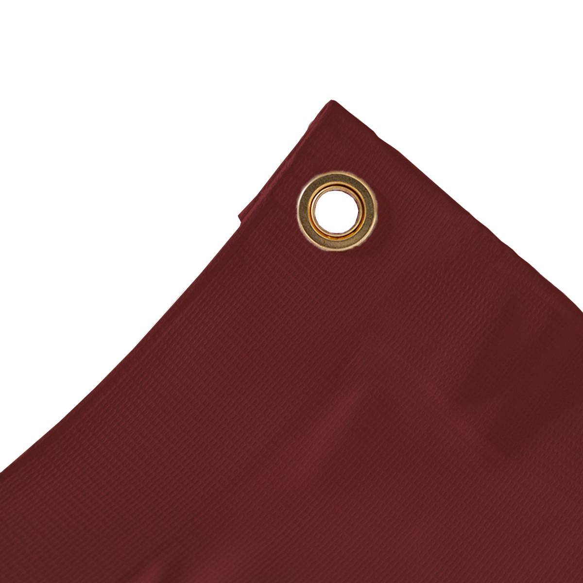 Pack Toile Pergola Rouge Bordeaux 3x4 m + Sandow Ivoire 20m - Bâche Pergola prête à poser LP506PR Garantie 5 ans TECPLAST - Image 8