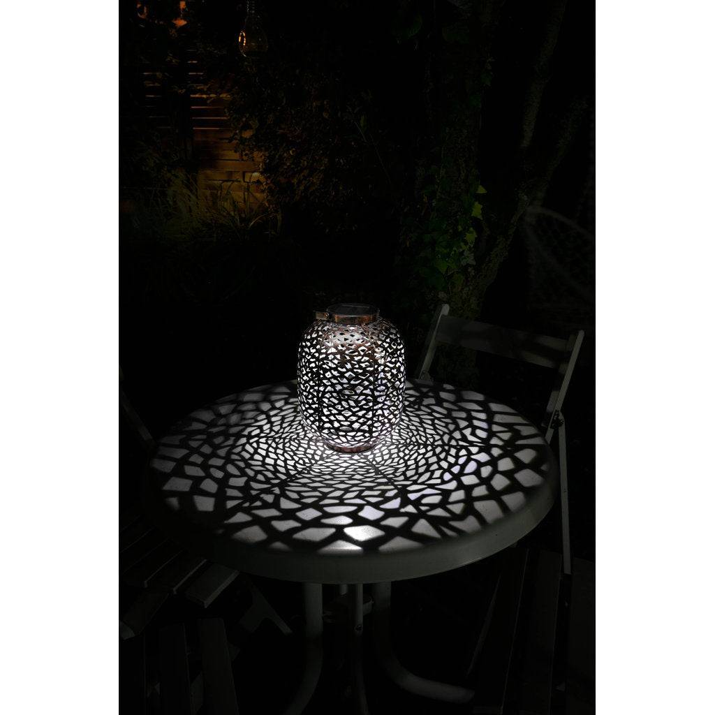 Linterna solar - GALIX - G2002 - Metal cobrizo - LED blanca 10 lúmenes - H35 cm - Imagen 2