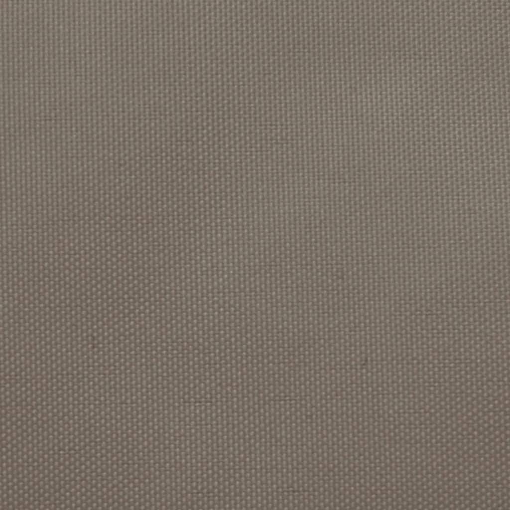 Helloshop26 - Voile toile d'ombrage parasol tissu oxford carré 4 x 4 m taupe - Imagen 3