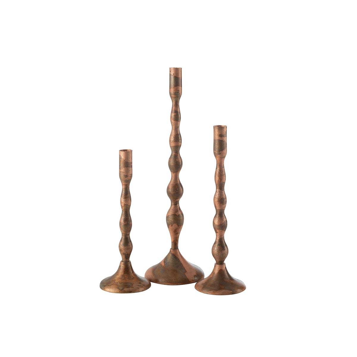 Chandelier Déco en Métal "Sha" 27cm Cuivre - Image 3