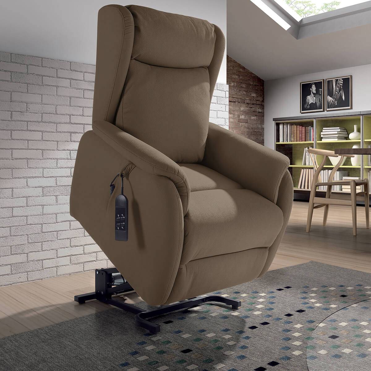 ALTOBUY - Fauteuil Releveur Beige - ZAMORA - Image 5