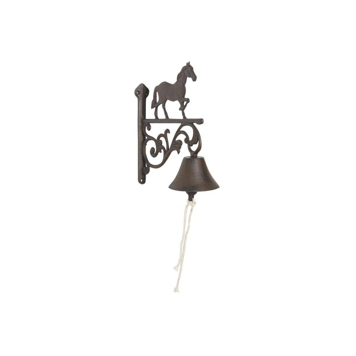 Aubry Gaspard - Cloche ancienne cheval en fonte - Imagen 1