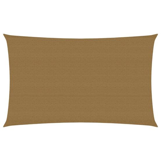 Helloshop26 - Voile d'ombrage 160 g/m² taupe 4 x 7 m PEHD - Imagen 1