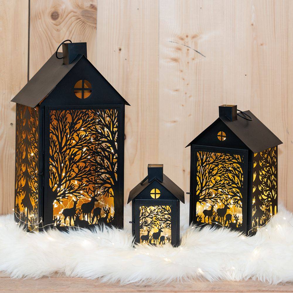 Aubry Gaspard - Lanterne en métal Maison Cerf - Imagen 2