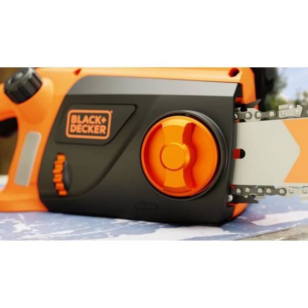 Tronçonneuse Filaire - BLACK+DECKER - BECS1835-QS - 1800 W - 35 cm - Tendeur de chaîne sans outil - Image 6