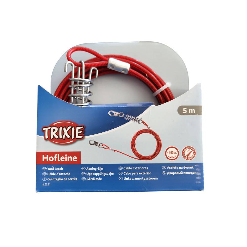 Trixie - Câble d'attache 5 mètres pour chien max 50 kg. - Image 3