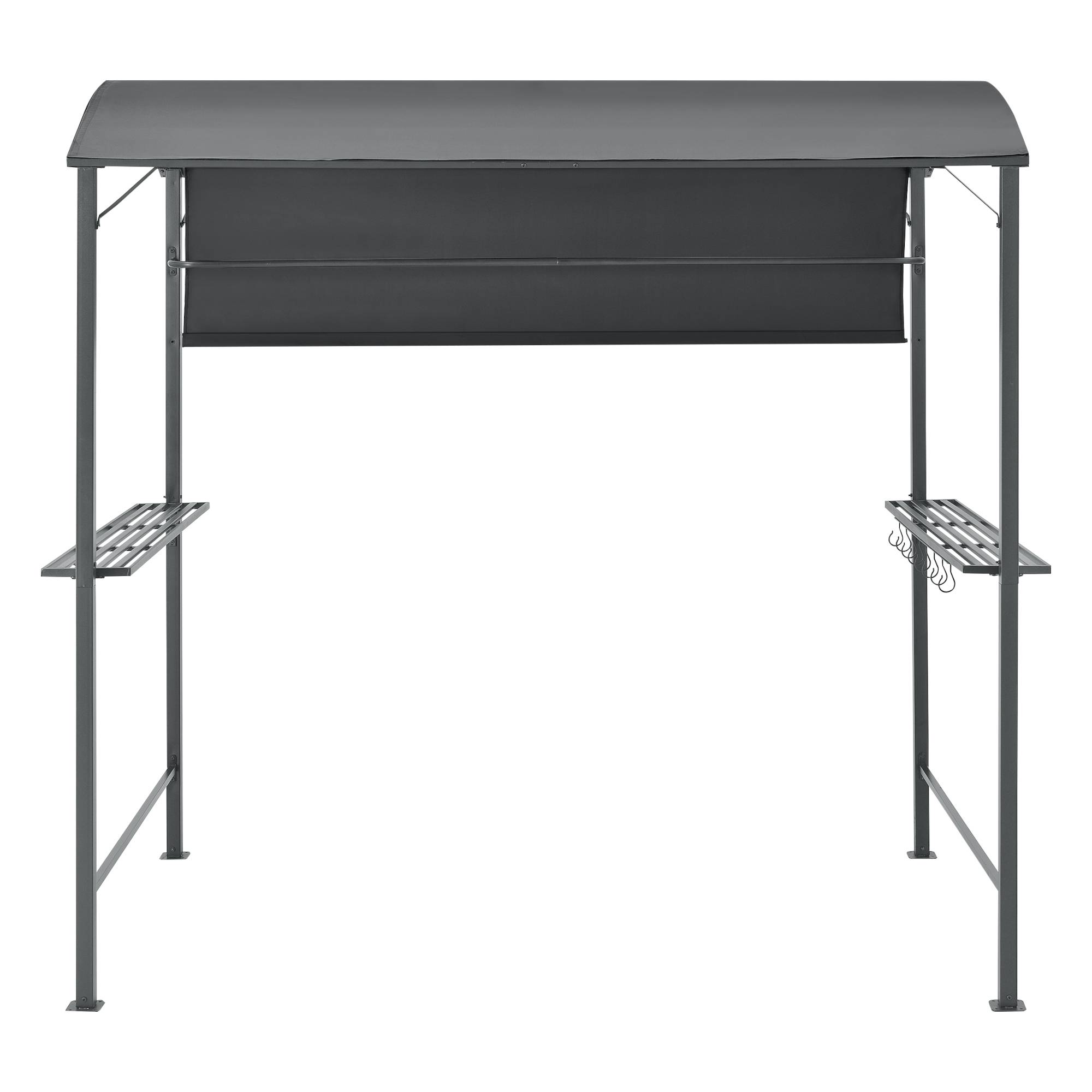 [en.casa] - Tonnelle de Barbecue Pyrgos 215 x 220 x 140 cm Anthracite Gris Foncé [en.casa] - Imagen 5
