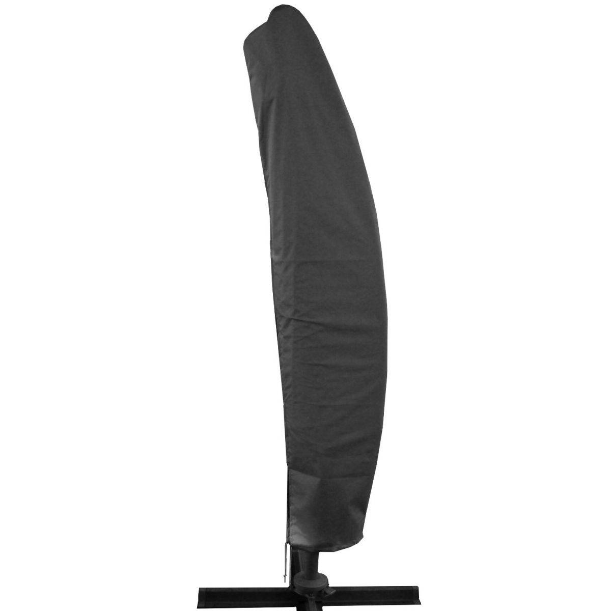 Proloisirs - Housse parasol déporté polyester avec tuteur Pour parasol déporté 4x4m