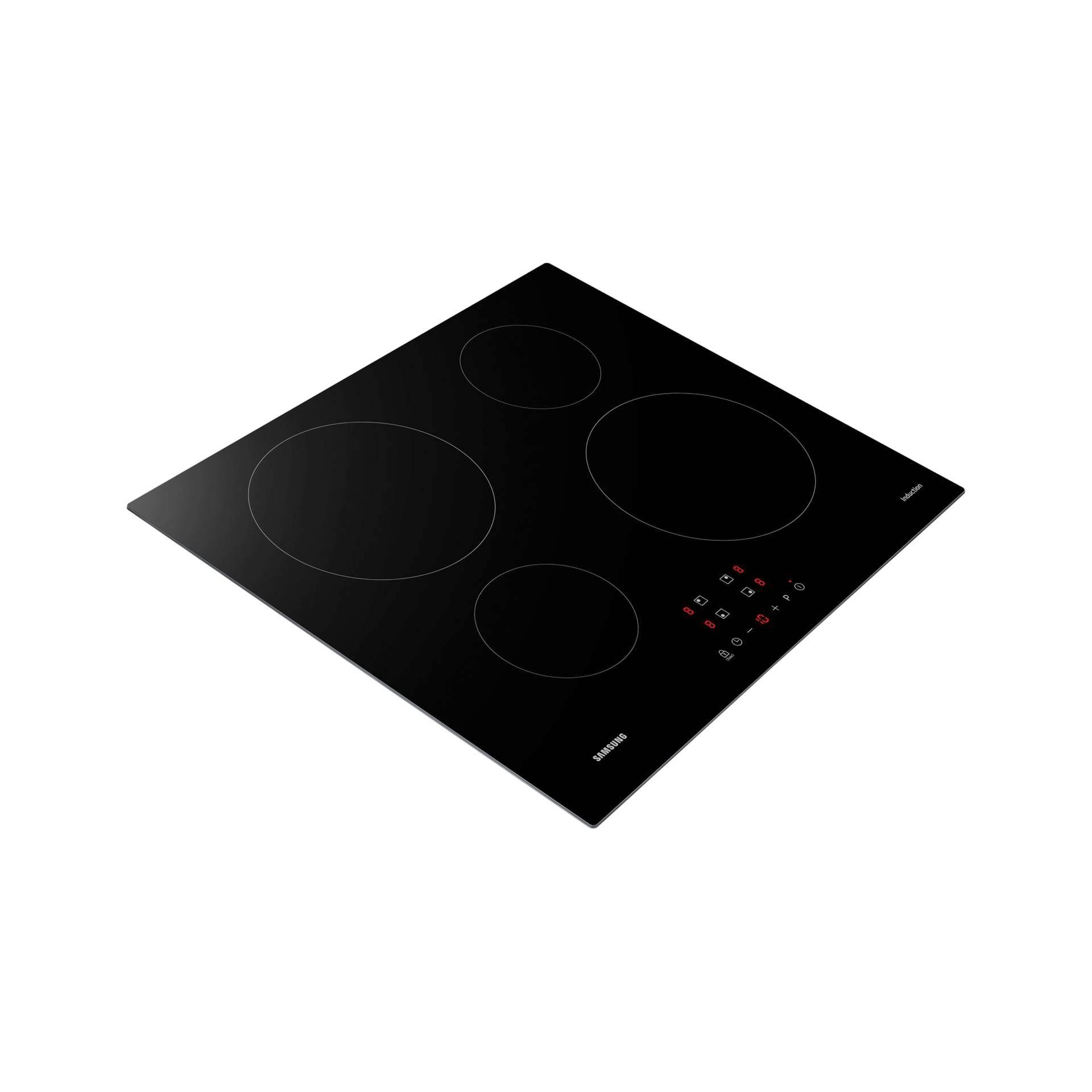 Table de cuisson induction 60cm 4 feux 7200w noir NZ64M3NM1BB Samsung - Image 3