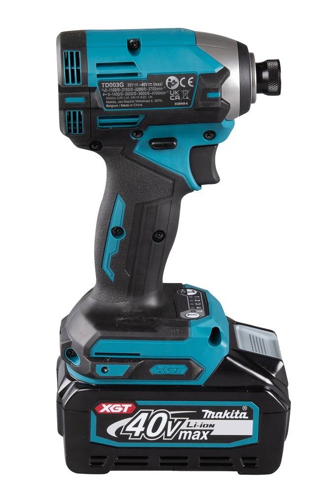 Visseuse à chocs 40V XGT 210 Nm - MAKITA - avec 2 batteries 2,0 Ah, chargeur - MAKPAC - TD003GA201 - Image 5