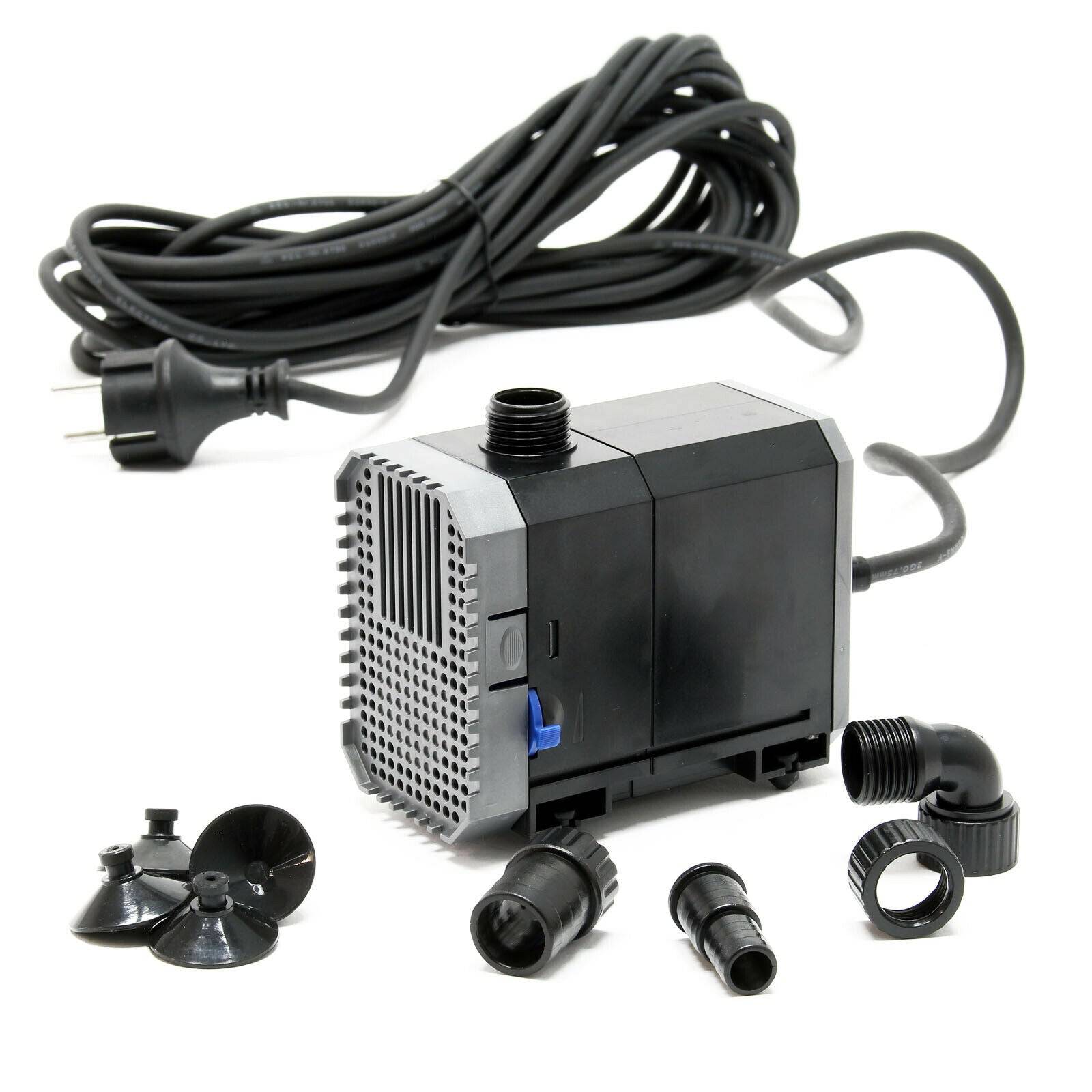 Helloshop26 - Pompe bassin 35 watts filtre pompe cours câble 10 m 2000 litres par heure