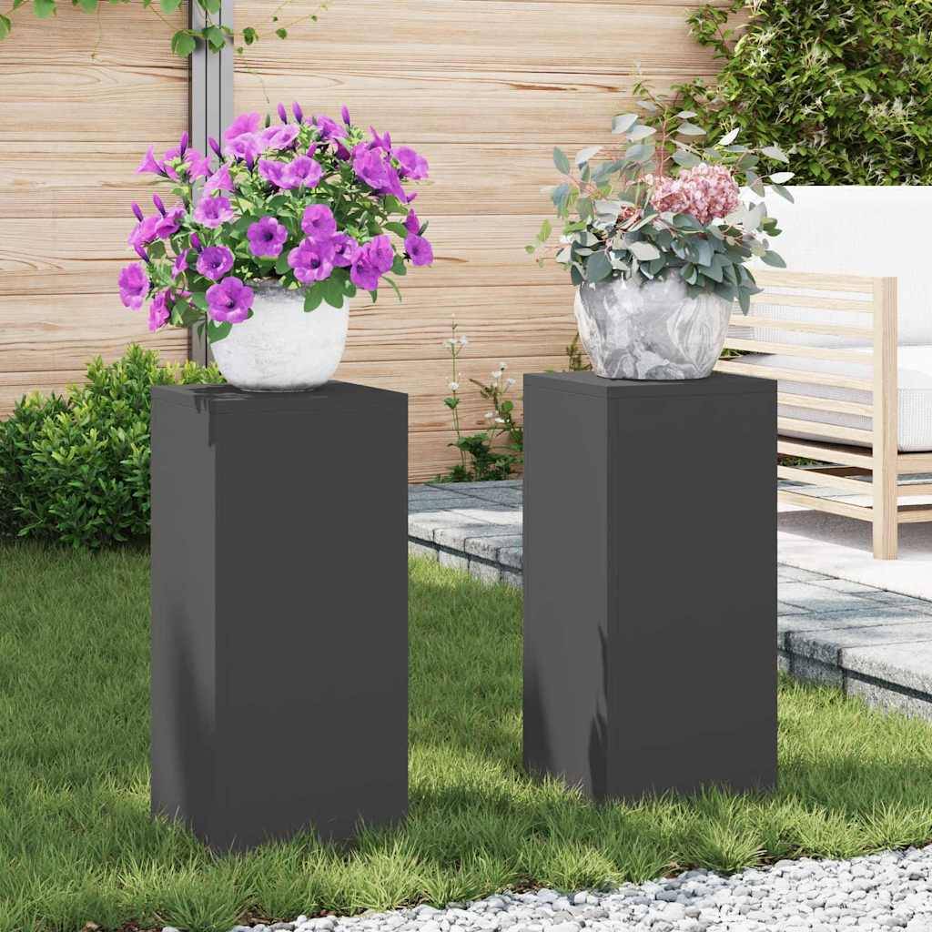 Support plante Prolenta Noir 24 X 24 X 55 cm - P95082N - Image 1