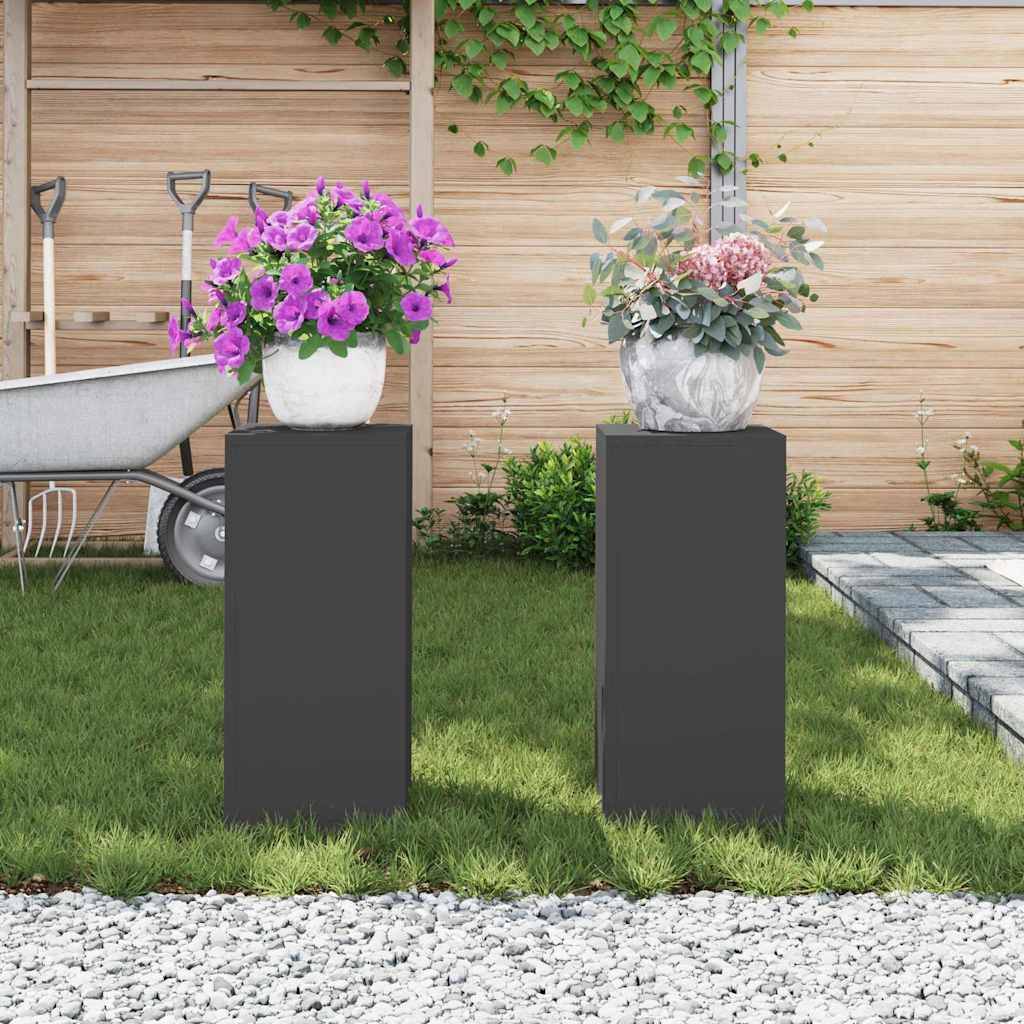 Support plante  Prolenta Noir  24 X 24 X 55 cm  - P95082N - Image 4