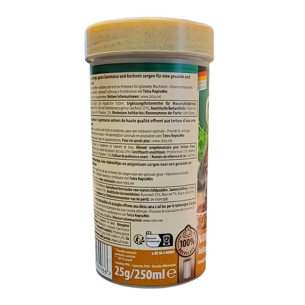 Tetra - GAMMARUS MIX 25 g soit 250 ml pour tortue d'eau - Image 3