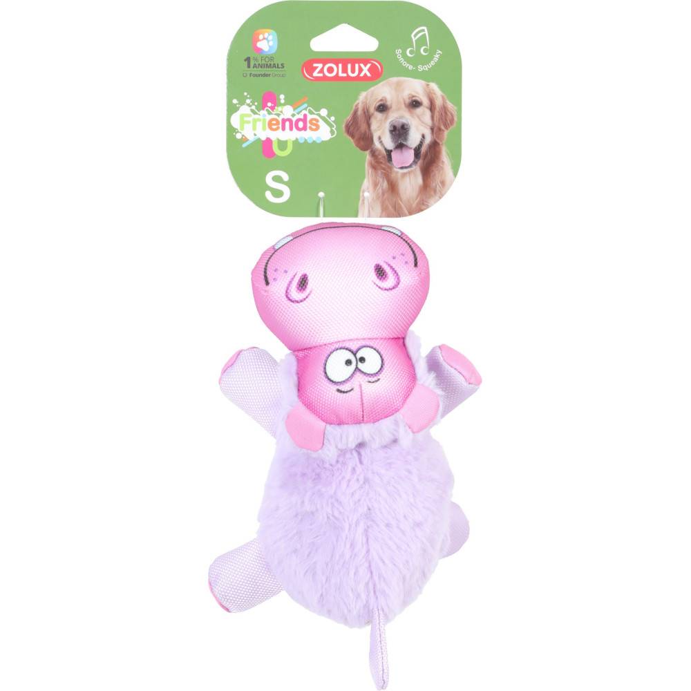 Zolux - Hippopotame Hicham S Jouet sonore pour chiots et petits chiens - Image 3