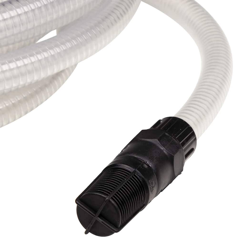 Vidaxl - Tuyau d'aspiration avec raccords en PVC transparent 1" 10 m PVC vidaXL 151075 - Image 4