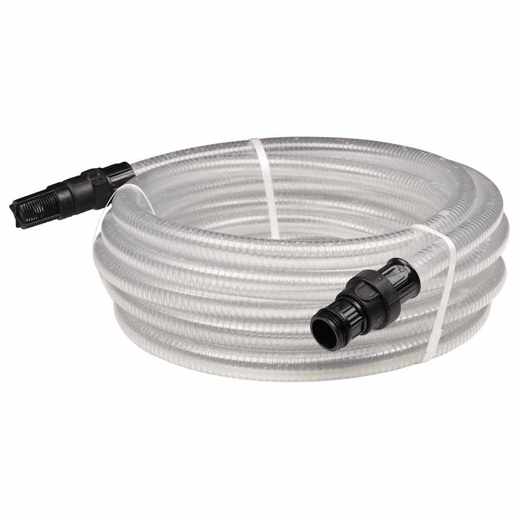 Vidaxl - Tuyau d'aspiration avec raccords en PVC transparent 1" 10 m PVC vidaXL 151075 - Image 2