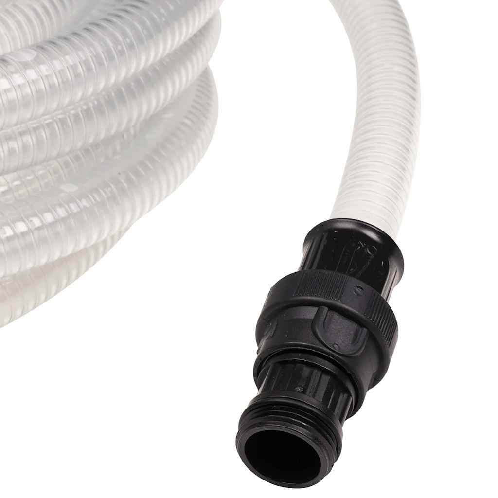 Vidaxl - Tuyau d'aspiration avec raccords en PVC transparent 1" 10 m PVC vidaXL 151075 - Image 5