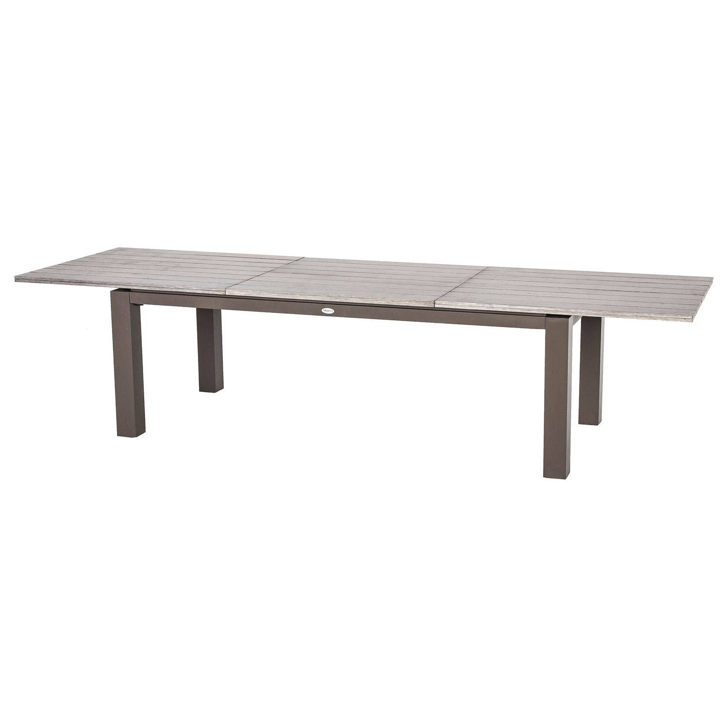 Hesperide - Table de jardin extensible 10 Personnes Héraklion - L. 220/320 cm - Gris tonka - Hespéride