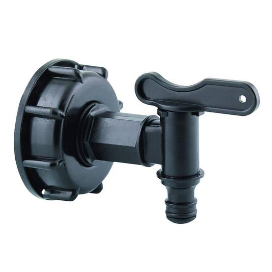 Raccord S60x6 avec Robinet et Embout pour raccord Rapide - Image 1