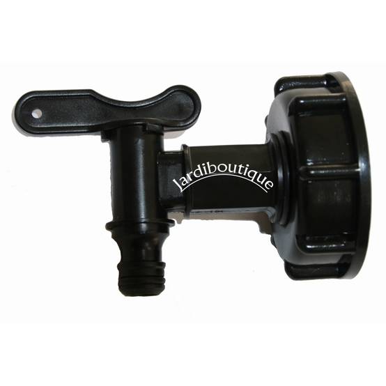 Raccord S60x6 avec Robinet et Embout pour raccord Rapide - Image 3