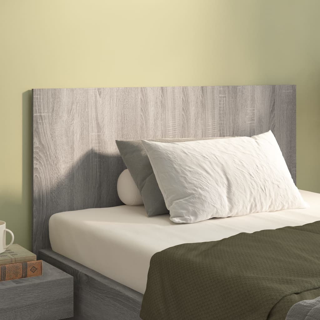 Vidaxl - Tête de lit Sonoma gris 120x1,5x80 cm Bois d'ingénierie - vidaXL - Imagen 2