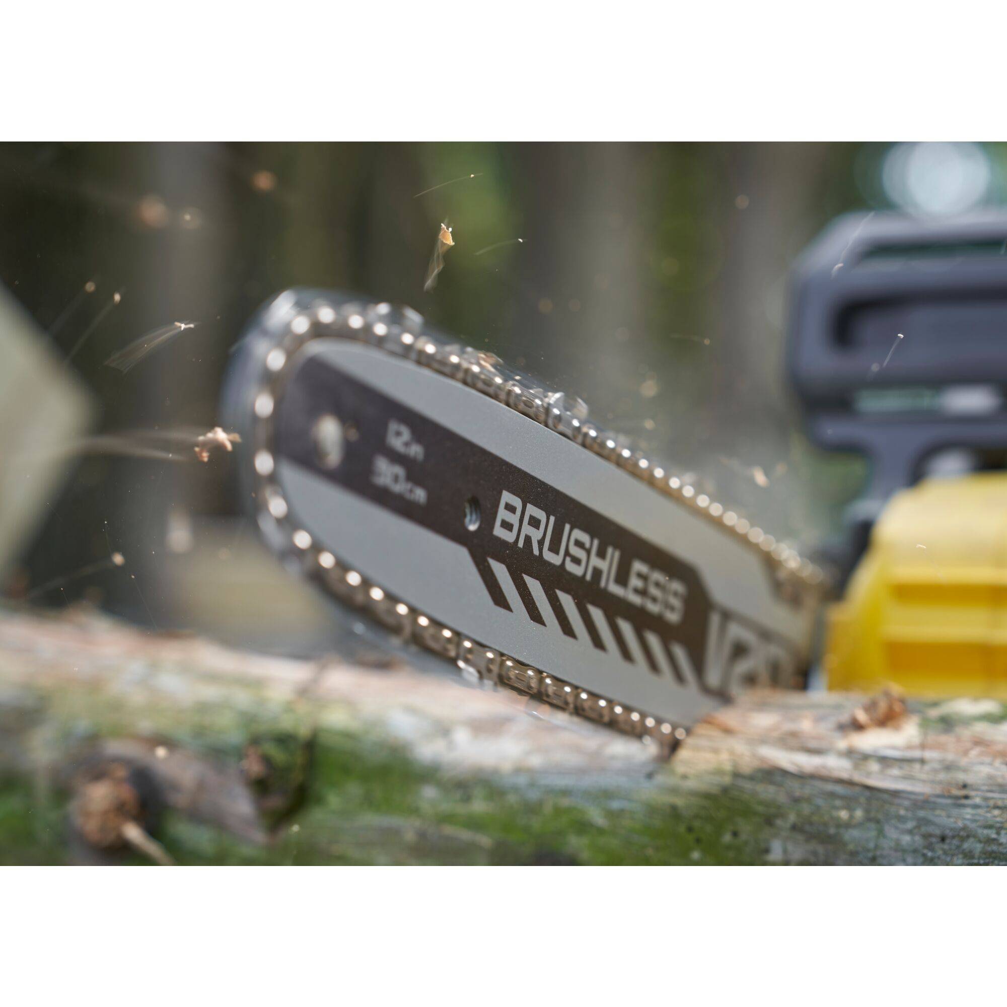 stanley - "STANLEY FATMAX V20 - Tronçonneuse 30 cm BRUSHLESS 18V - 1 x 4 Ah - SFMCCS730M1-QW " - Image 4