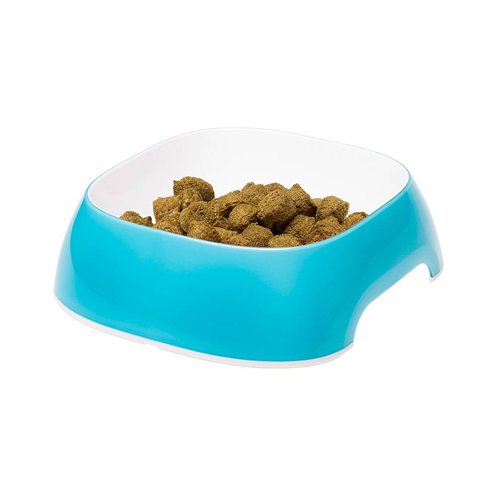 Ferplast - Ferplast Gamelle pour chat Glam - Gamelle à nourriture et à eau pour chat en plastique à la mode, antidérapant, facile à nettoyer, 0,4 litre, Gris - Imagen 3