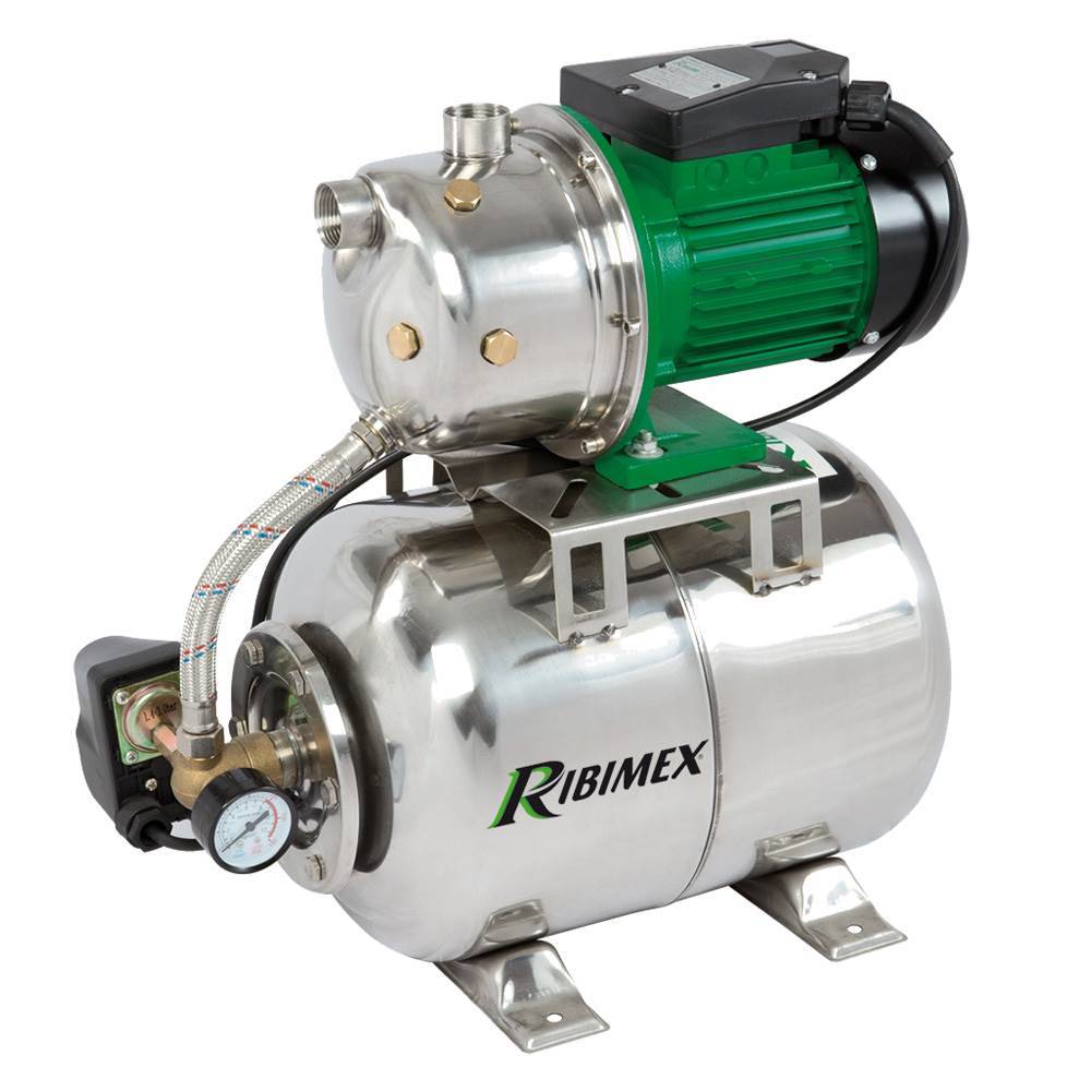 Ribimex - Pompe surpresseur 50 litres jet101 tout inox