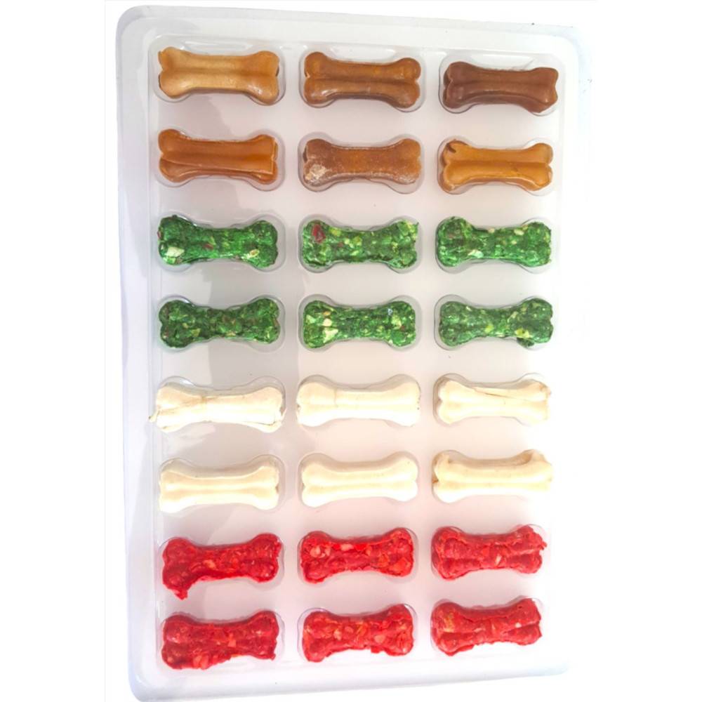 animallparadise - Calendrier de l'avent pour chien 4 x 6 friandises 350g - Imagen 2
