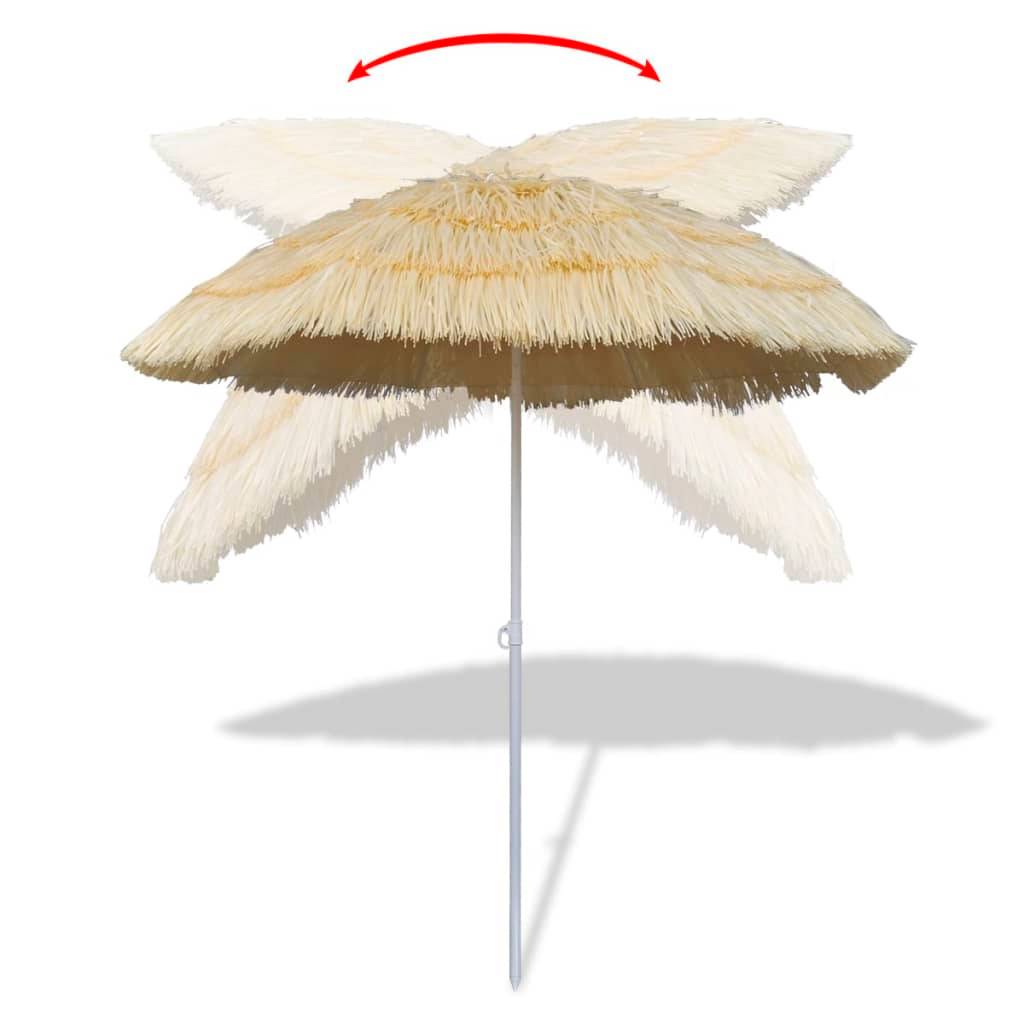 PANGIVO - Parasol plage inclinable acier PP style Hawaii 160 x 180 x 185 cm - PANGIVO - Image 3