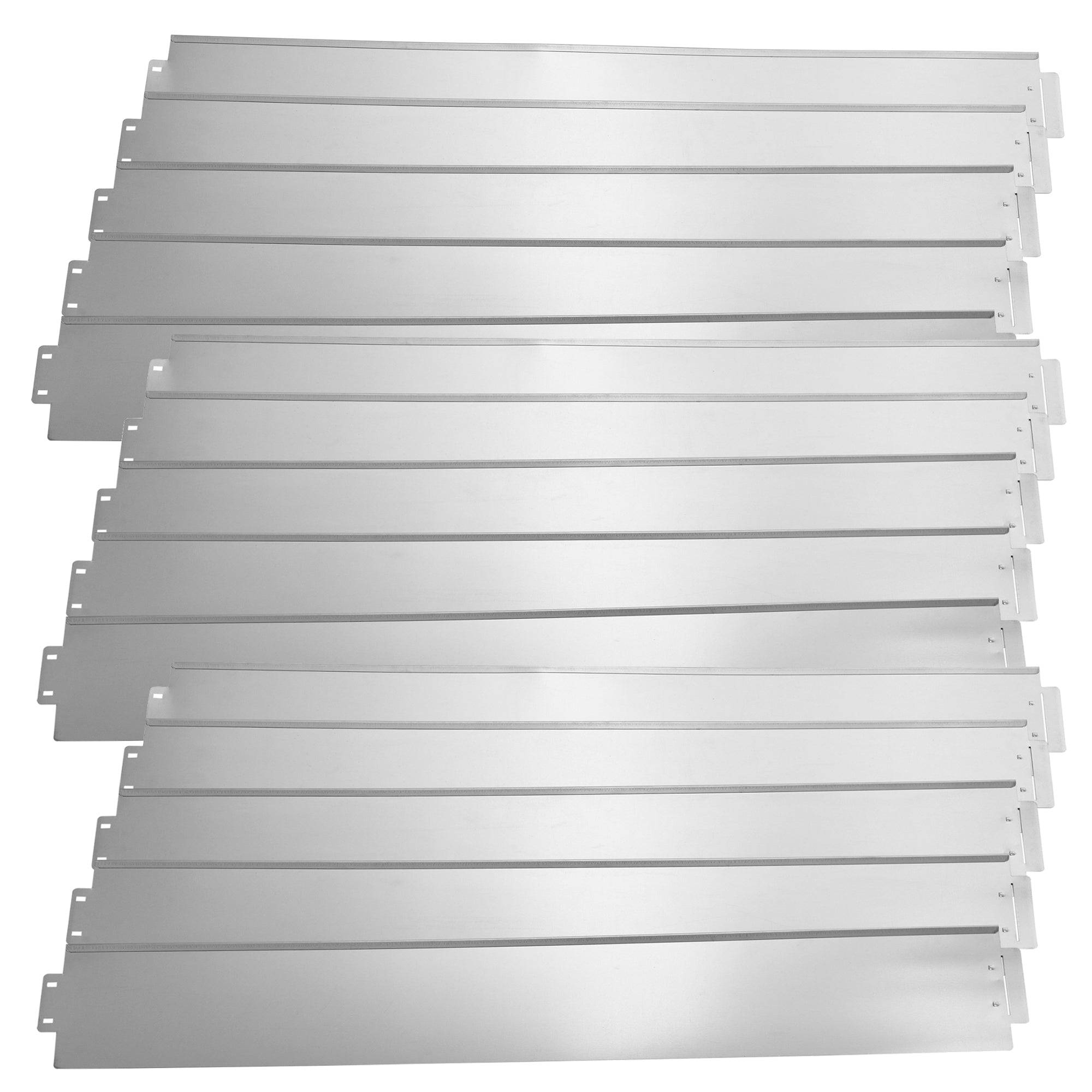 Helloshop26 - Lot de 15 bordures pour jardin acier galvanisé 15 m - Imagen 1