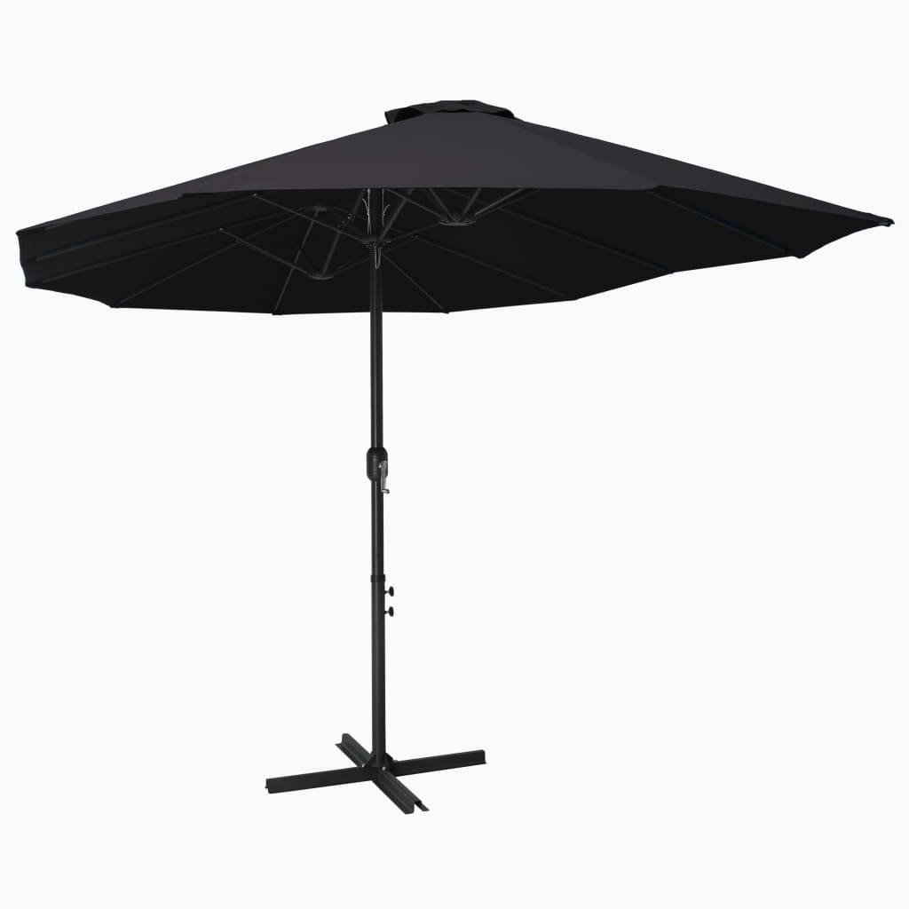 Prolenta Premium - Parasol polyester noir  460 x 270 x 246 cm  - Prolenta premium p3104.5 - Image 2