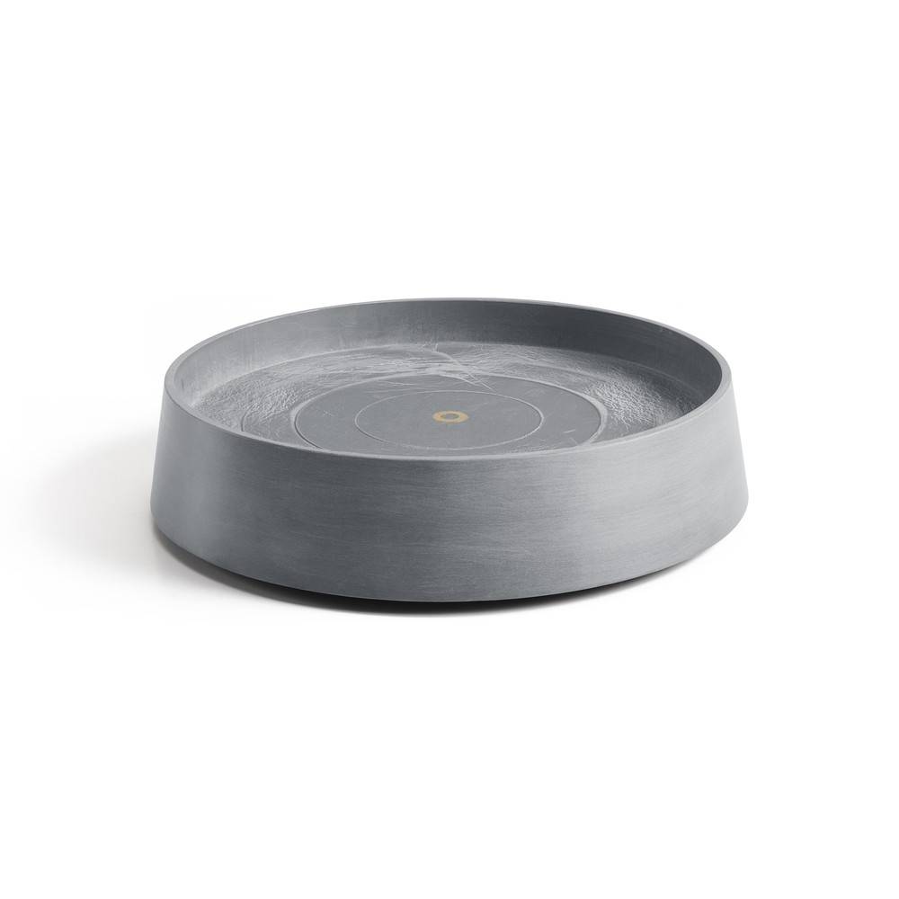 Ecopots - Support à roulettes Wheels Oslo 45 Bleu Gris - Ø 41 x H. 9,5 cm ECOPOTS