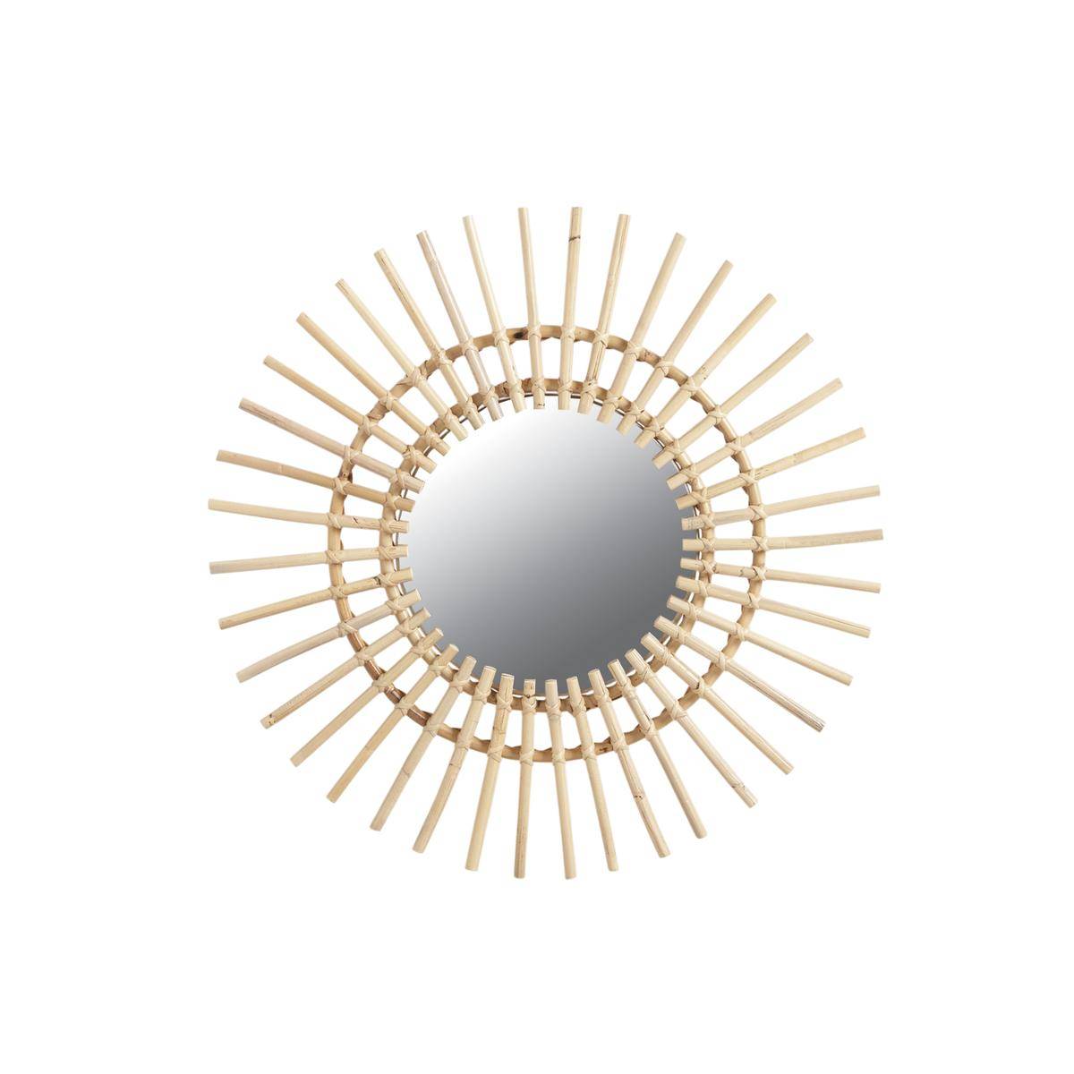 Aubry Gaspard - Miroir rotin Soleil - Imagen 1