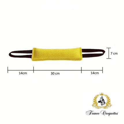 France Croquettes - Boudin vert de jeux et de dressage canin 30cm  pour chien, FranceCroquettes - Imagen 3