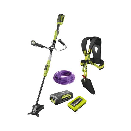 Ryobi - Pack RYOBI débroussailleuse 36V Lithium-ion RBC36X26B - bobine fil rond diamètre 1,6mm RAC101 - Image 1