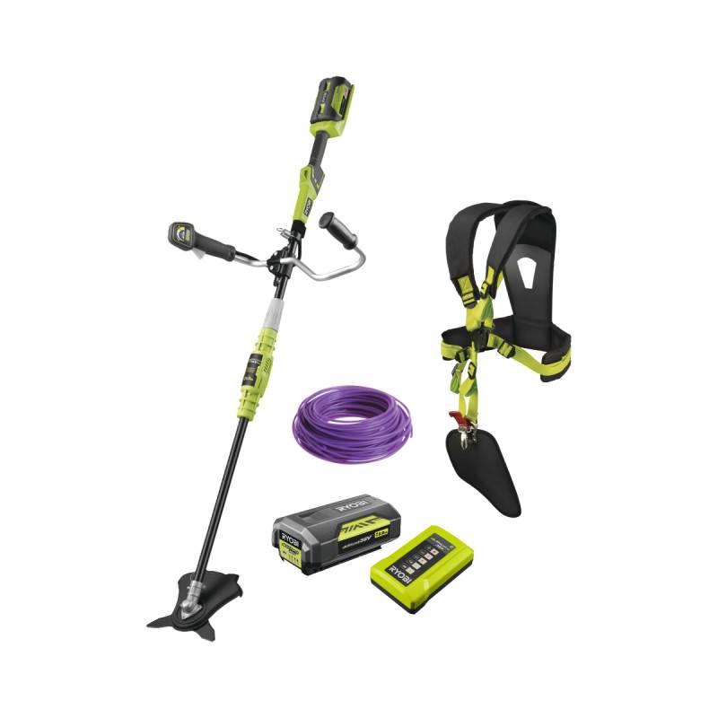 Ryobi - Pack RYOBI débroussailleuse 36V Lithium-ion RBC36X26B - bobine fil rond diamètre 1,6mm RAC101
