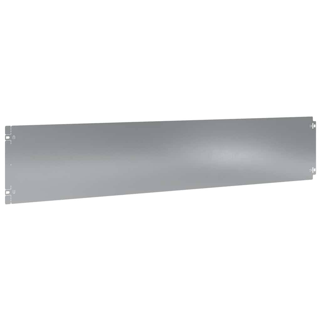 Bordure pelouse acier galvanisé jardin et allée délimitation nette 10pcs 20x103cm blanc - ComfortXL Outdoor Living - Image 5