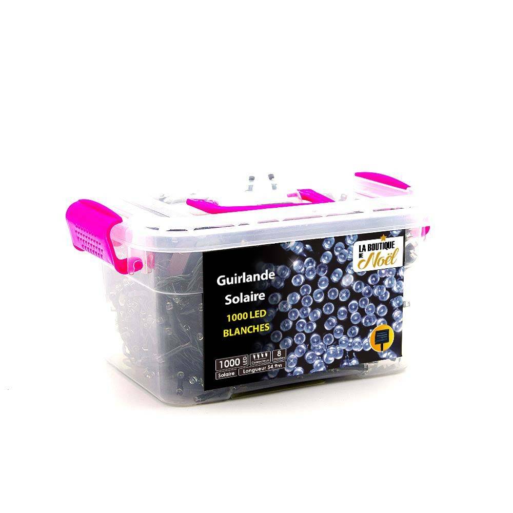 Guirlande solaire à LED multifonction