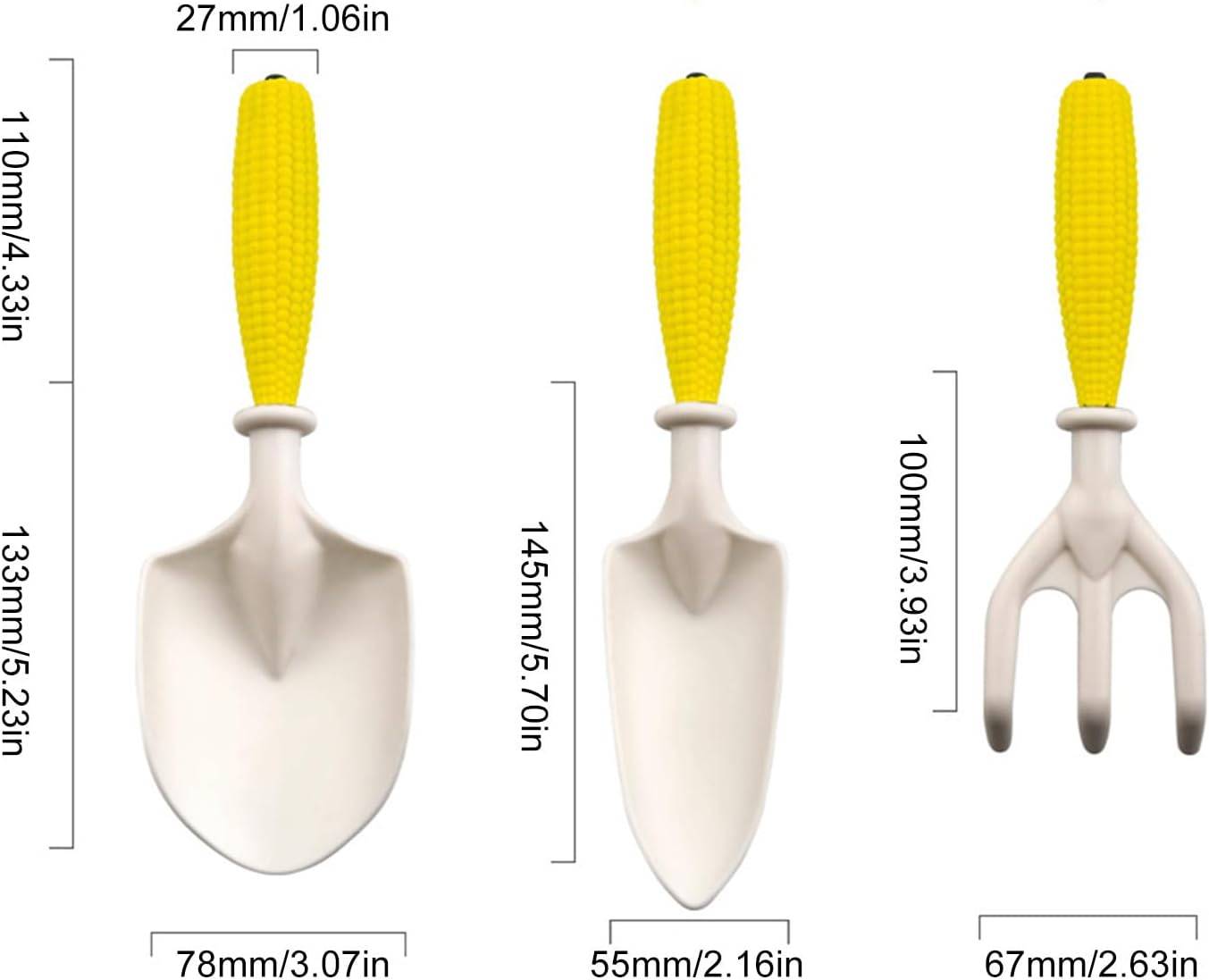 Lot De 3 Truelles De Jardinage Enfants Baker Ross – Outils Métal & Manche Bois à Décorer, Cadeau Jardin Kids