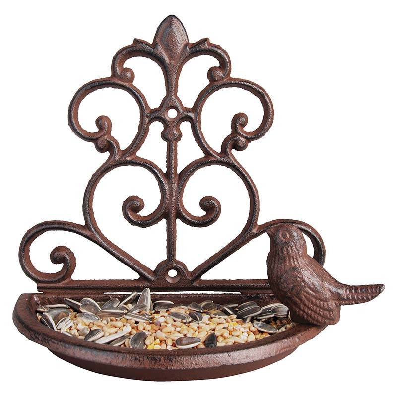 Esschert Design - Mangeoire oiseaux mural en fonte - Esschert Design - Image 1
