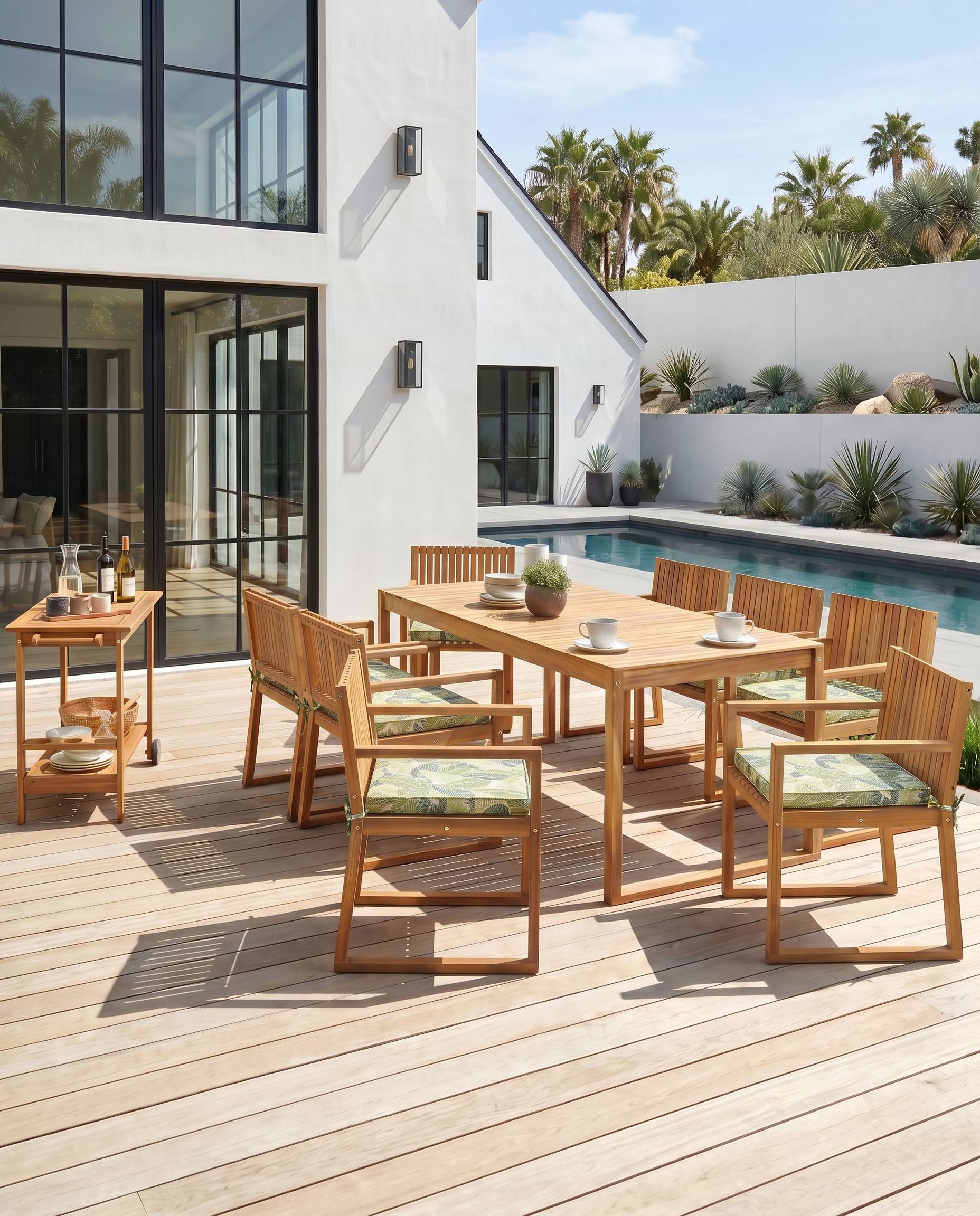 Beliani - Chaise de jardin Bois d'acacia certifié Vert SASSARI II - Beliani - Imagen 1