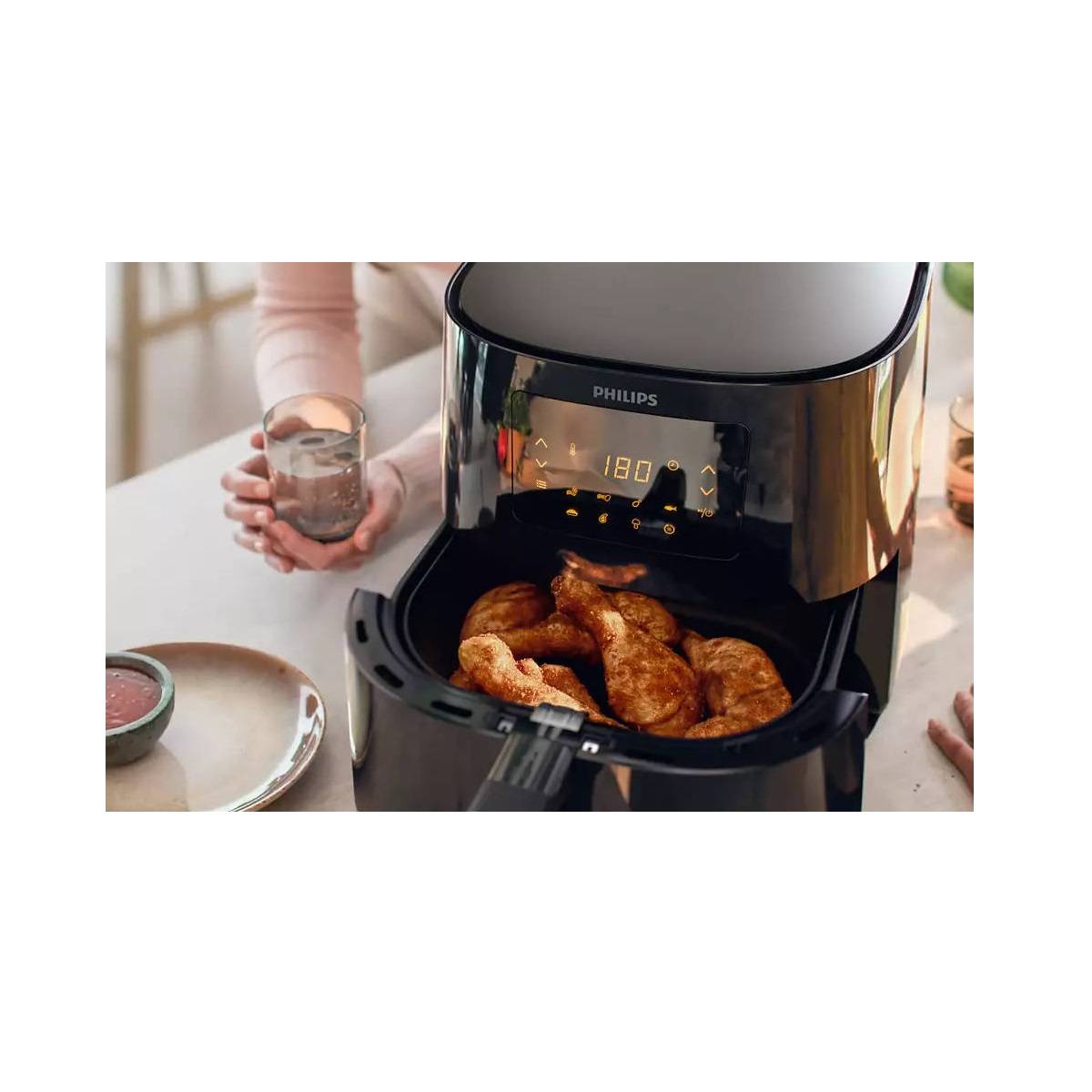 Philips - Friteuse sans huile 6.2l 2000w noir HD9270/70 Philips - Imagen 6